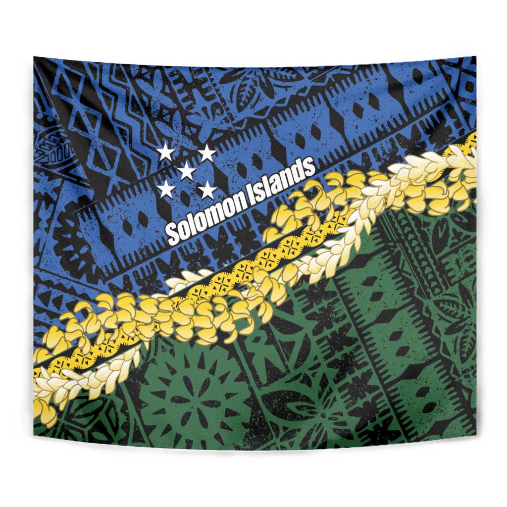 Halo Olaketa Solomon Islands Tapa Pattern Tapestry LT14 - Polynesian Pride