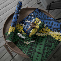 Halo Olaketa Solomon Islands Tapa Pattern Wrapping Paper LT14 - Polynesian Pride