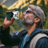 AUNZ Rugby Custom 4 in 1 Can Cooler Tumbler Australia Kangaroo New Zealand Silver Fern - Polynesian Pride