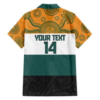 AUNZ Rugby Custom Hawaiian Shirt Australia Kangaroo New Zealand Silver Fern LT14 - Polynesian Pride
