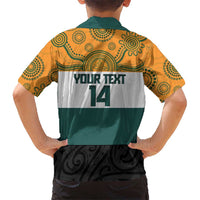 AUNZ Rugby Custom Hawaiian Shirt Australia Kangaroo New Zealand Silver Fern LT14 - Polynesian Pride