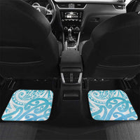 New Zealand Darts Car Mats Aotearoa Maori Its In My DNA White - Polynesian Pride