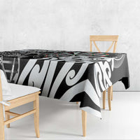 New Zealand Darts Tablecloth Aotearoa Maori Its In My DNA Black - Polynesian Pride