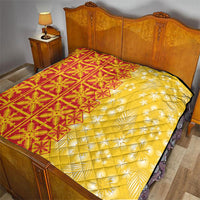 Kahili Quilt Hawaii Quilt Tropical Flower Seamless Half Style