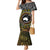 Personalised Australia And Vanuatu Mermaid Dress Aboriginal Lizard Polynesia Ni-Van Pig Tusk