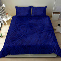 Blue Polynesia Bedding Set Polynesian Pattern Mix Plumeria LT14 - Polynesian Pride