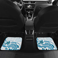 Blue Hawaii Humpback Whale Car Mats Polynesian Tribal Ocean Vibes