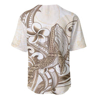 Brown Hawaii Humpback Whale Baseball Jersey Polynesian Tribal Ocean Vibes LT14 - Polynesian Pride