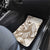 Brown Hawaii Humpback Whale Car Mats Polynesian Tribal Ocean Vibes