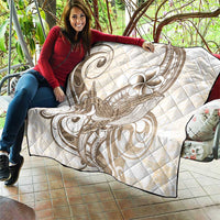 Brown Hawaii Humpback Whale Quilt Polynesian Tribal Ocean Vibes