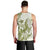 Lime Green Hawaii Men Tank Top Humpback Whale Tattoo Polynesian Tribal Ocean Vibes