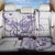 Purple Hawaii Back Car Seat Cover Humpback Whale Tattoo Polynesian Tribal Ocean Vibes