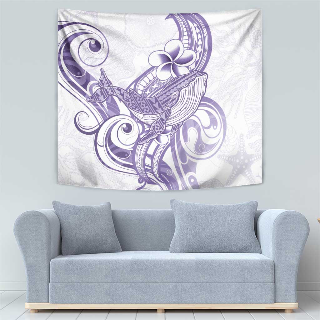 Purple Hawaii Tapestry Humpback Whale Tattoo Polynesian Tribal Ocean Vibes