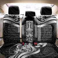 Tiki Drum Hawaii Back Car Seat Cover Hawaiian Kakau Tattoo Style