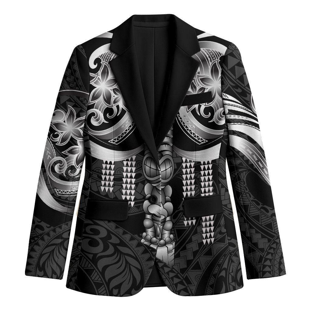 Tiki Drum Hawaii Blazer Hawaiian Kakau Tattoo Style