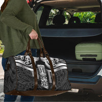 Tiki Drum Hawaii Travel Bag Hawaiian Kakau Tattoo Style