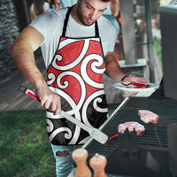 New Zealand Apron Maori Koru Tino Rangatiratanga Color - Polynesian Pride