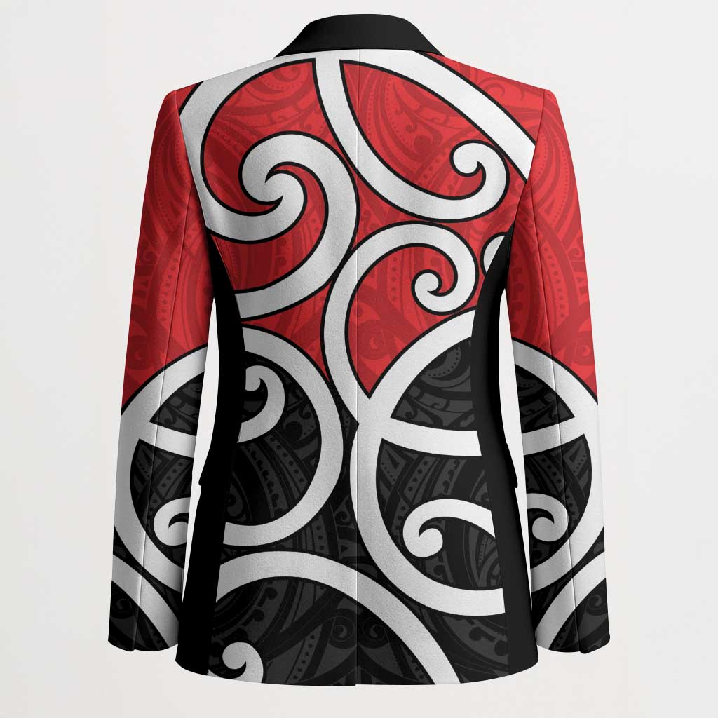 New Zealand Blazer Maori Koru Tino Rangatiratanga Color LT14 - Polynesian Pride