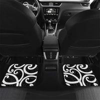 New Zealand Car Mats Maori Koru Tino Rangatiratanga Color LT14 Set 2pcs - Back Red - Polynesian Pride