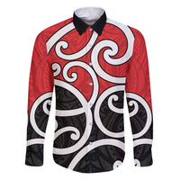 New Zealand Family Matching Puletasi and Hawaiian Shirt Maori Koru Tino Rangatiratanga Color - Polynesian Pride