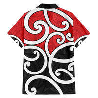 New Zealand Hawaiian Shirt Maori Koru Tino Rangatiratanga Color - Polynesian Pride
