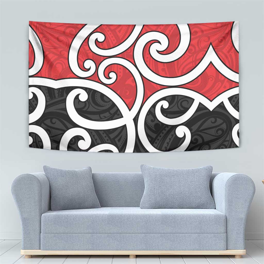 New Zealand Tapestry Maori Koru Tino Rangatiratanga Color LT14 - Polynesian Pride
