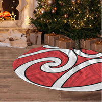 New Zealand Tree Skirt Maori Koru Tino Rangatiratanga Color - Polynesian Pride