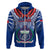 Samoa Rugby Hoodie 2023 Go Manu Samoa With Ula Fala Style LT14 - Polynesian Pride