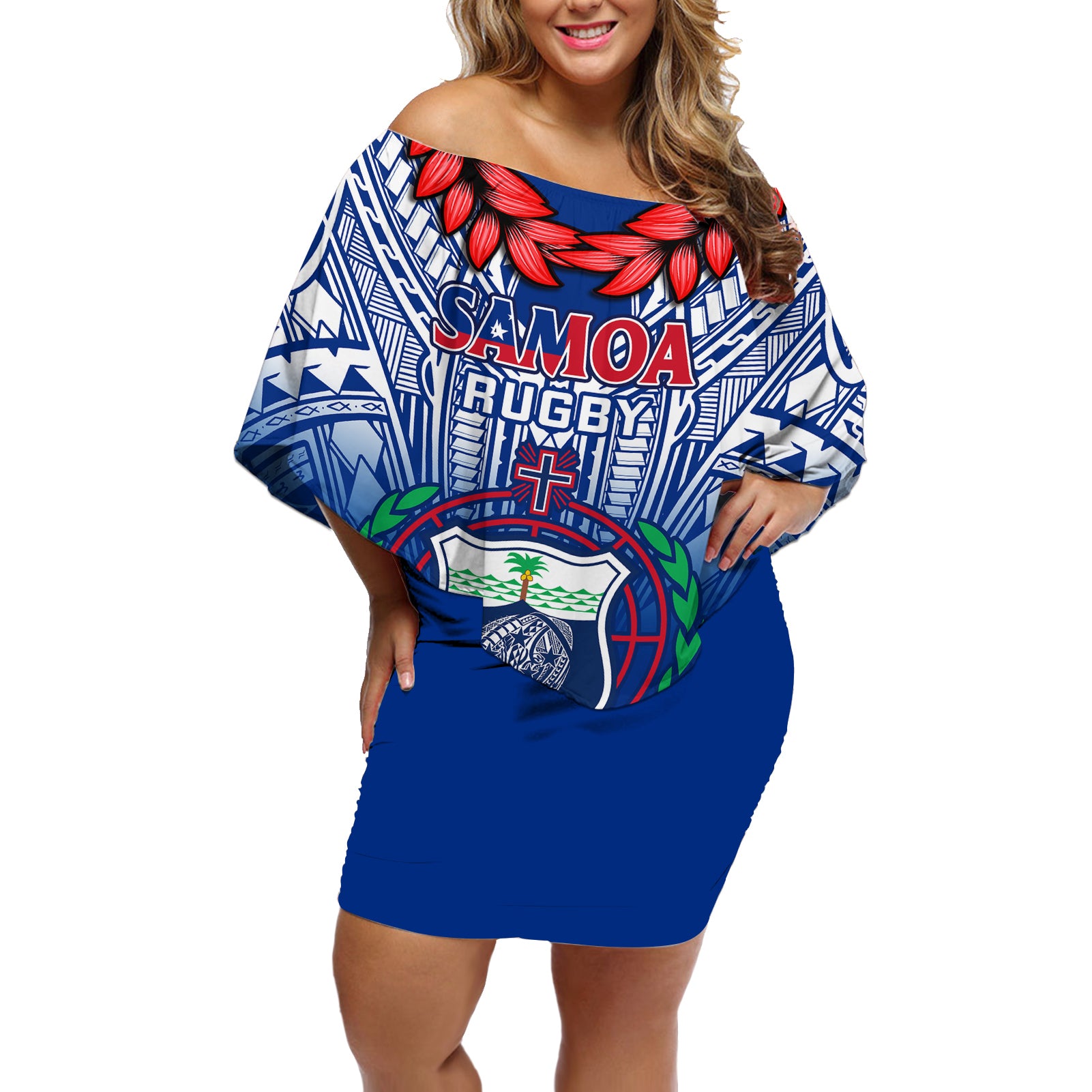 custom-samoa-rugby-off-shoulder-short-dress-2023-go-manu-samoa-with-ula-fala-style