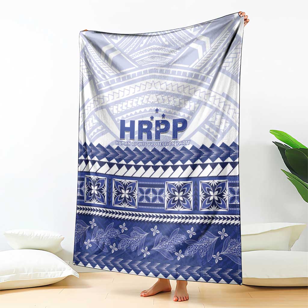 HRPP Samoa Siapo Blanket Teuila Flowers Samoan Pattern LT14 - Polynesian Pride