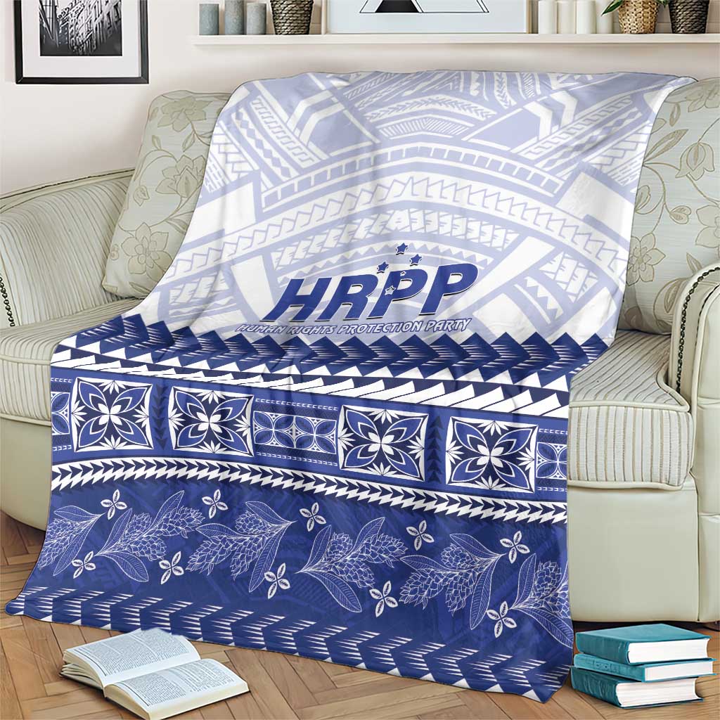 HRPP Samoa Siapo Blanket Teuila Flowers Samoan Pattern LT14 - Polynesian Pride