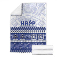 HRPP Samoa Siapo Blanket Teuila Flowers Samoan Pattern LT14 - Polynesian Pride