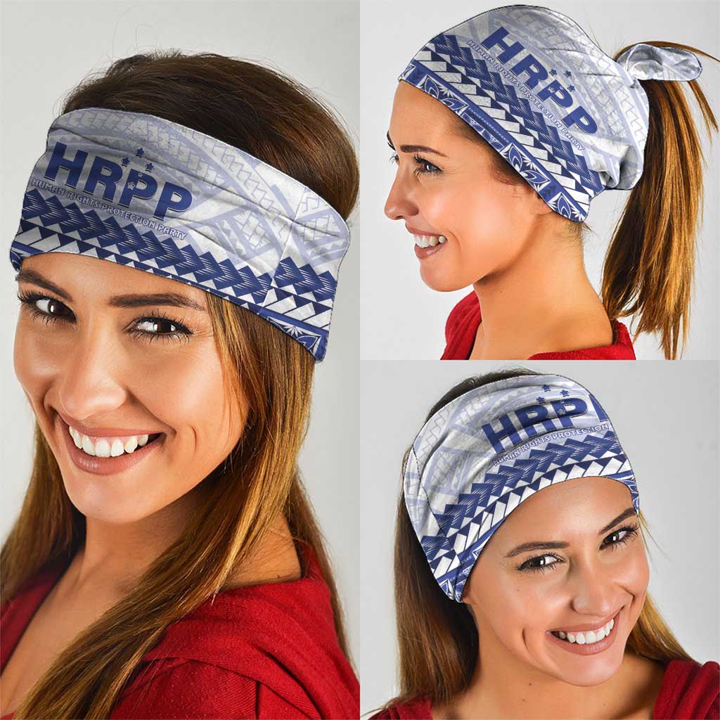 HRPP Samoa Siapo Neck Gaiter Teuila Flowers Samoan Pattern LT14 - Polynesian Pride