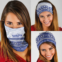 HRPP Samoa Siapo Neck Gaiter Teuila Flowers Samoan Pattern LT14 - Polynesian Pride