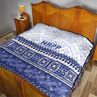 HRPP Samoa Siapo Quilt Teuila Flowers Samoan Pattern LT14 - Polynesian Pride