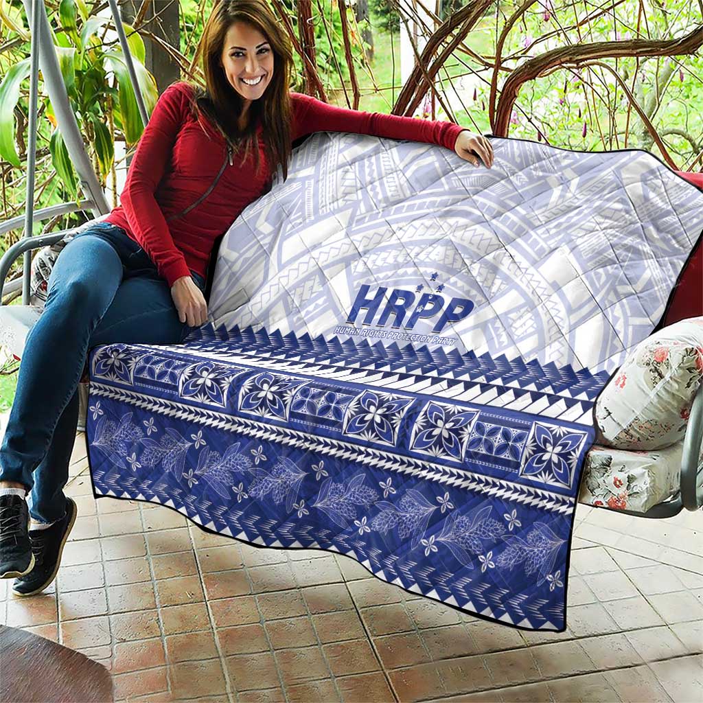 HRPP Samoa Siapo Quilt Teuila Flowers Samoan Pattern LT14 - Polynesian Pride