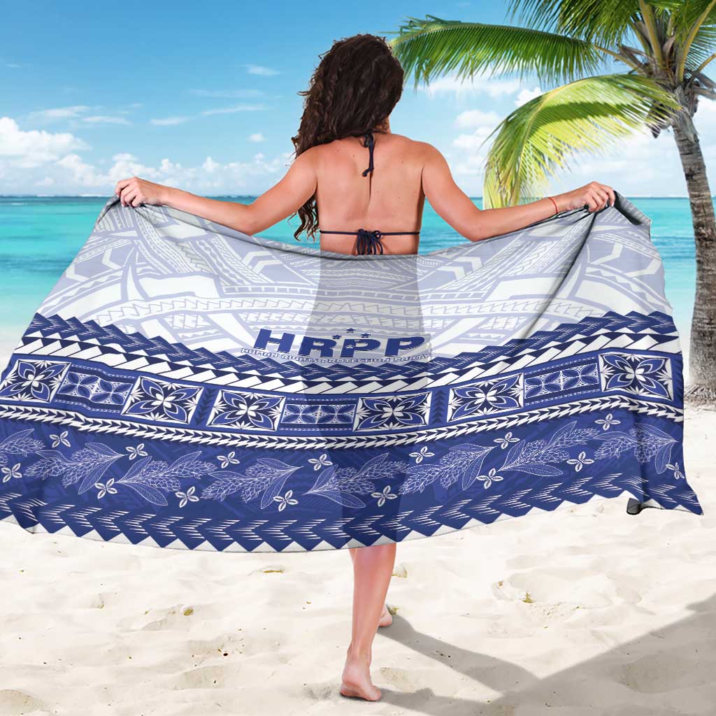 HRPP Samoa Siapo Sarong Teuila Flowers Samoan Pattern LT14 - Polynesian Pride