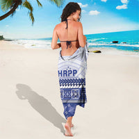 HRPP Samoa Siapo Sarong Teuila Flowers Samoan Pattern LT14 - Polynesian Pride