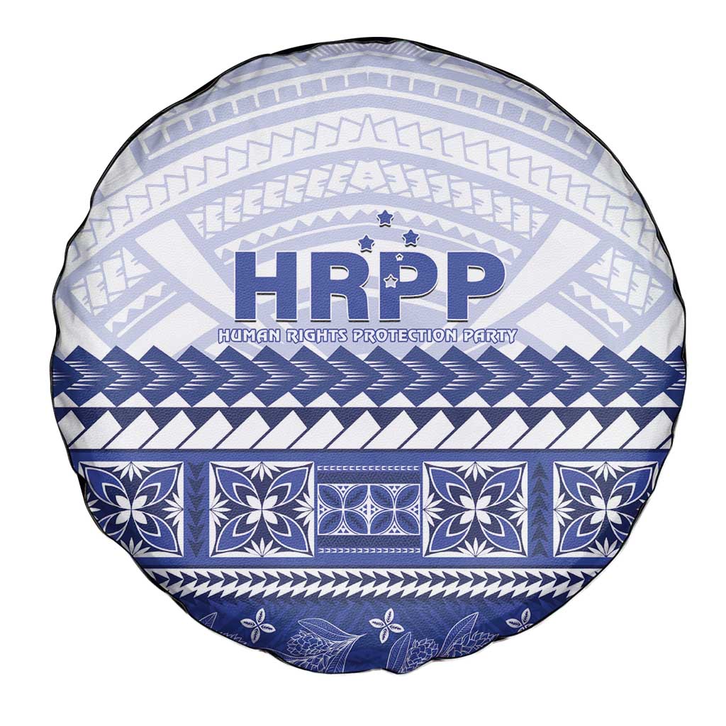 HRPP Samoa Siapo Spare Tire Cover Teuila Flowers Samoan Pattern LT14 - Polynesian Pride