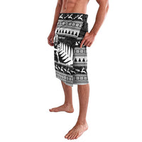 New Zealand Christmas Rugby Personalised Lavalava Meri Kirihimete All Black Maori - Polynesian Pride