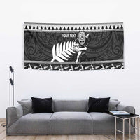 New Zealand Christmas Rugby Personalised Tapestry Meri Kirihimete All Black Maori LT14 - Polynesian Pride