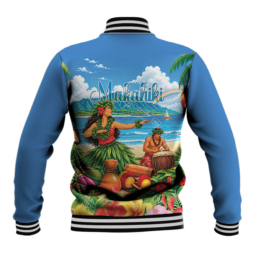 Hawaii Makahiki Baseball Jacket Hawaiian New Year Tropical Vibes