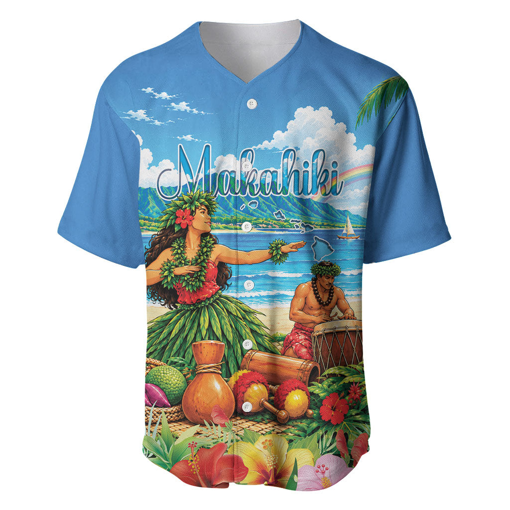 Hawaii Makahiki Baseball Jersey Hawaiian New Year Tropical Vibes