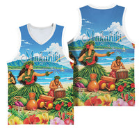Hawaii Makahiki Basketball Jersey Hawaiian New Year Tropical Vibes LT14 - Polynesian Pride