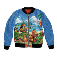 Hawaii Makahiki Bomber Jacket Hawaiian New Year Tropical Vibes