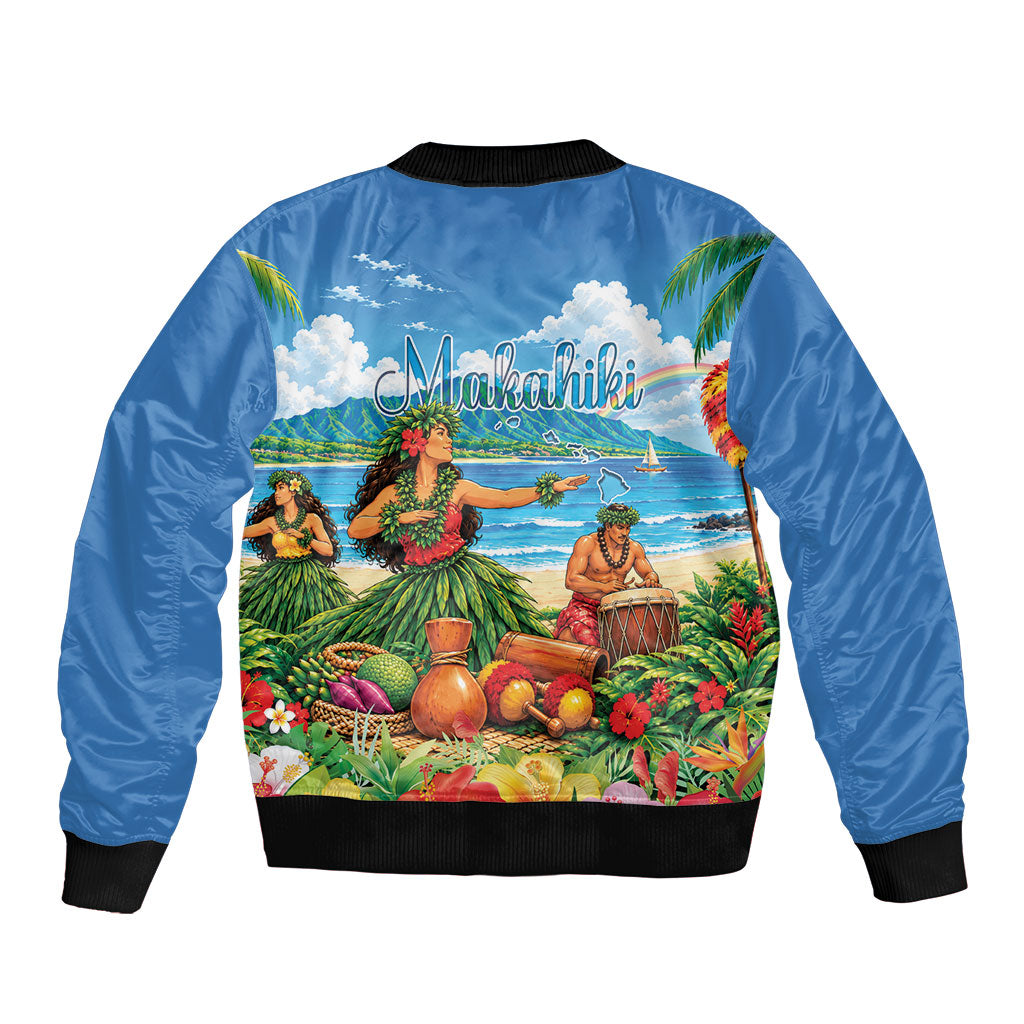 Hawaii Makahiki Bomber Jacket Hawaiian New Year Tropical Vibes
