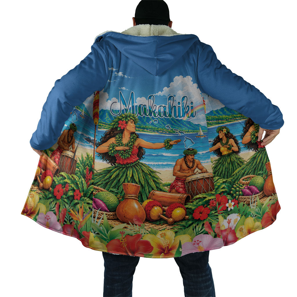 Hawaii Makahiki Cloak Hawaiian New Year Tropical Vibes LT14 - Polynesian Pride