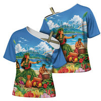 Hawaii Makahiki Cross Shoulder Shirt Hawaiian New Year Tropical Vibes