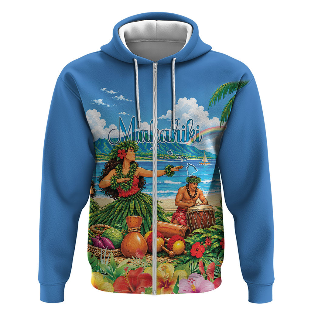 Hawaii Makahiki Hoodie Hawaiian New Year Tropical Vibes