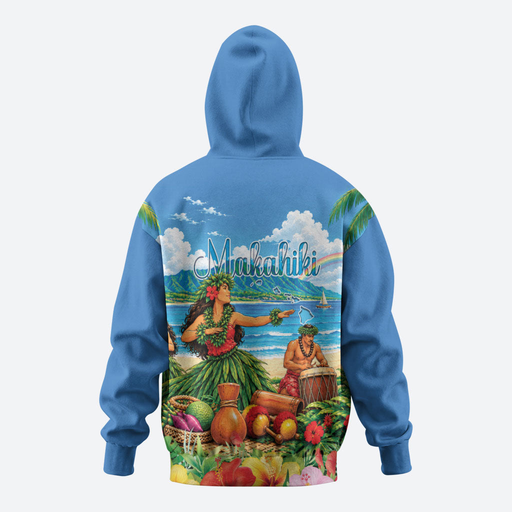 Hawaii Makahiki Hoodie Hawaiian New Year Tropical Vibes